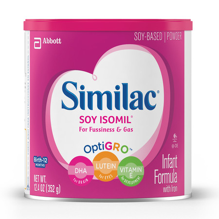 SIMILAC Similac Soy Isomil Powder 12.4 oz. Can, PK6 55963